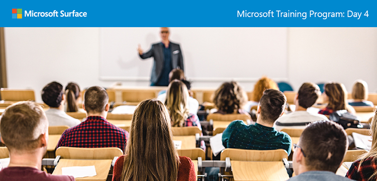 Microsoft Surface--Microsoft Training Program: Day 4