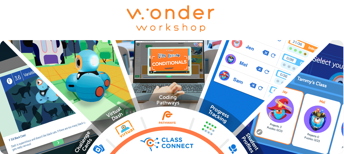 Wonder workshop. Class connect.