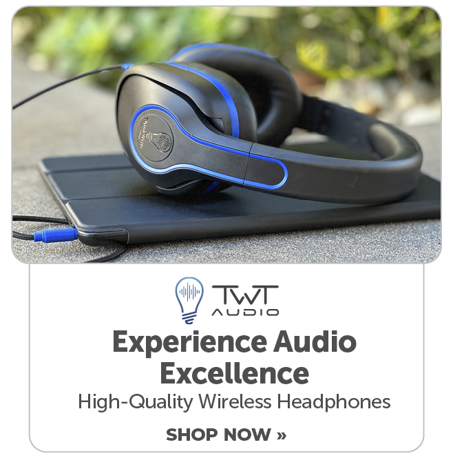 Thinkwrite audio. Experience audio excellence. High-quality wireless headphones. Shop now.