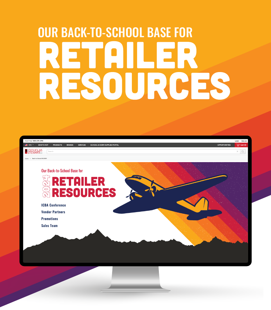 Our back-to-school base for retailer resources.