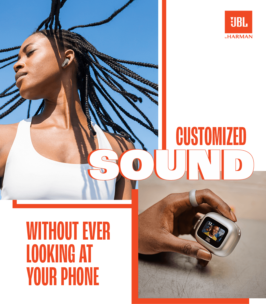 JBL. Customized sound.