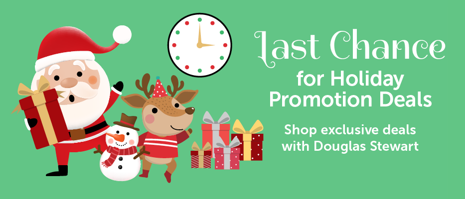 It's time to unveil the Holiday Promotions! HUrry before thay are gone! 