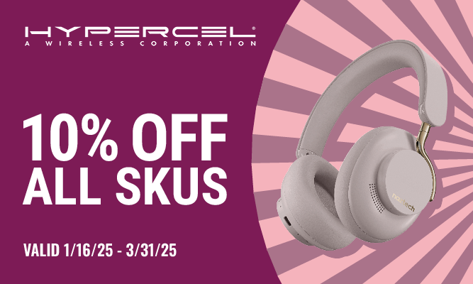 10% off ALL SKUs. Valid 1/16/25 – 3/31/25