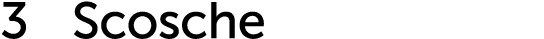 3 Scosche 