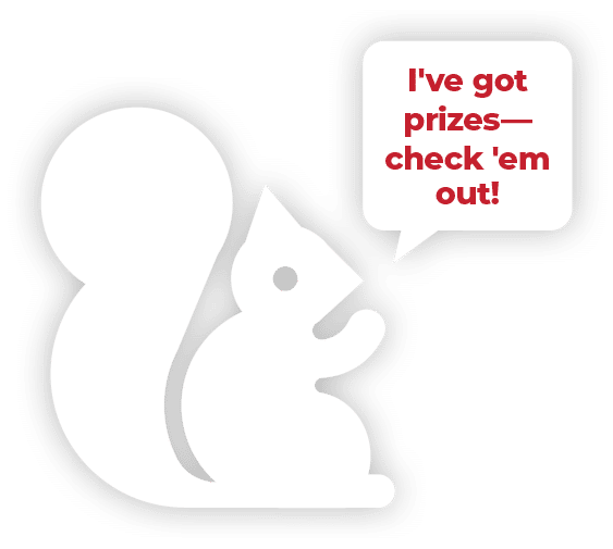 I've got prizes—check 'em out