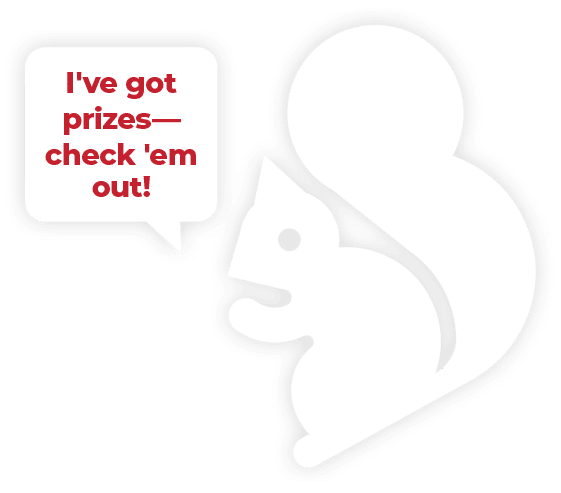 I've got prizes—check 'em out