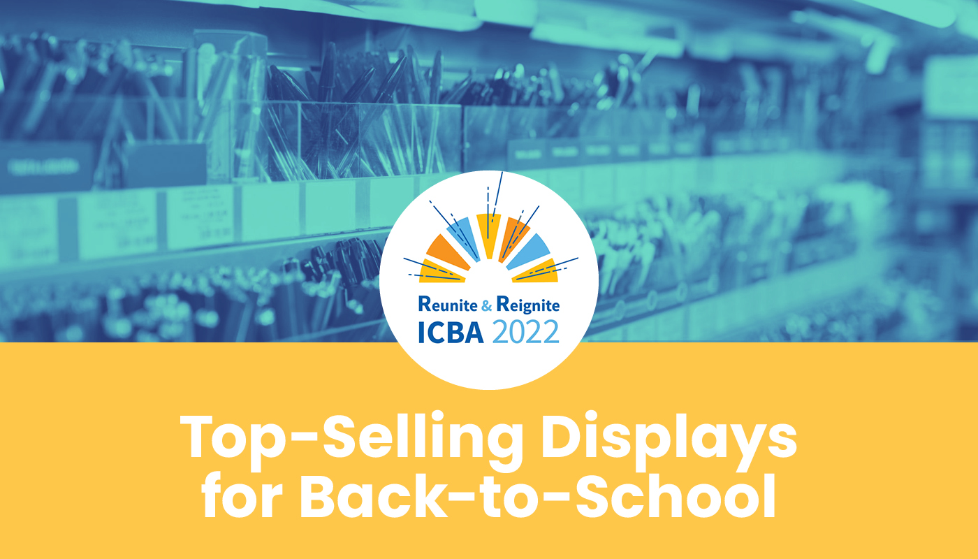 Top-selling displays for Back-to-School