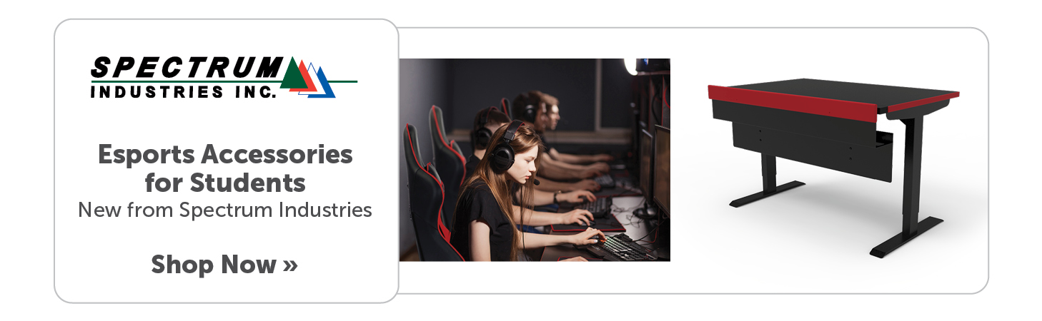 Esports Accessories for Students
New from Spectrum Industries. Shop now.
