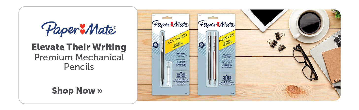 Elevate Their Writing
Premium Mechanical Pencils. Shop now.
