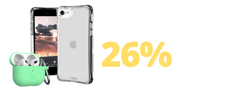 UAG: Save up to 26% on all products.