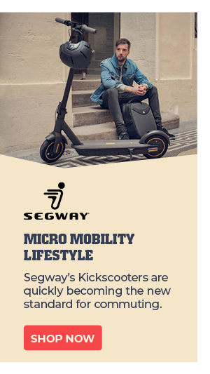 Segway: Micro Mobility Lifestyle--Segway's Kickscooters are quickly becoming the new standard for commuting. Shop Now