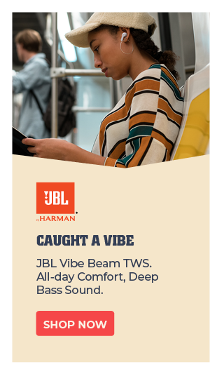 JBL: Caught a Vibe--JBL Vibe Beam TWS. All-day Comfort, Deep Bass Sound. Shop Now