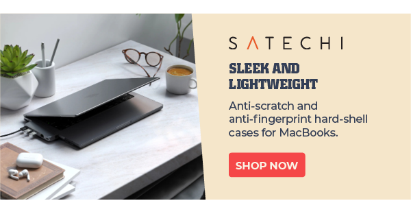 Satechi: Sleek and Lightweight--Anti-scratch and anti-fingerprint hard-shell cases for MacBooks. Shop Now