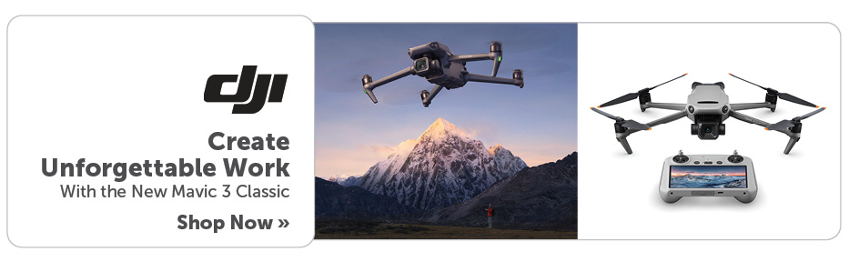Create unforgettable work with the new Mavic 3 Classic from DJI.   Shop now.