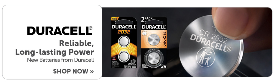 Reliable, long-lasting power. New batteries from Duracell. Shop now.