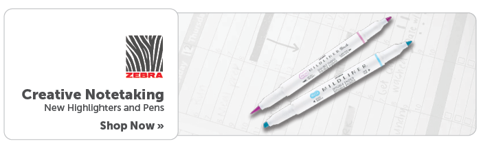 Zebra Pen: Creative Notetaking. New Highlighters and Pens. Shop Now