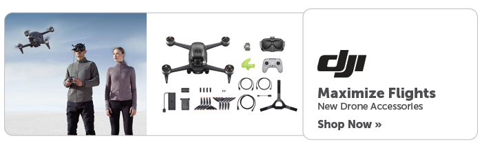 DJI: Maximize Flights--New Drone Accessories. Shop Now