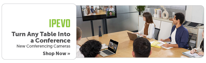 IPEVO: Turn Any Table Into a Conference--New Conferencing Cameras. Shop Now