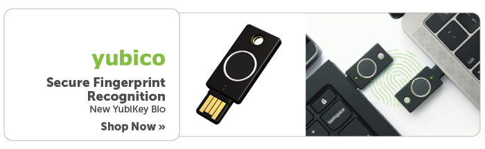 Yubico: Secure Fingerprint Recognition--New YubiKey Bio. Shop Now