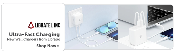 Libratel: Ultra-Fast Charging. New Wall Chargers from Libratel. Shop Now