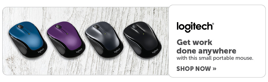Get work done anywhere with this small portable mouse from Logitech. Shop now.