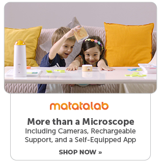 Matatalab: More than a Microscope Including Cameras, Rechargeable Support, and a Self-Equipped App. Shop Now >