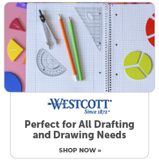 Westcott: Perfect for All Drafting and Drawing Needs. Shop Now >