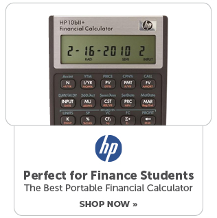 HP: Perfect for Finance Students The Best Portable Financial Calculator. Shop Now >