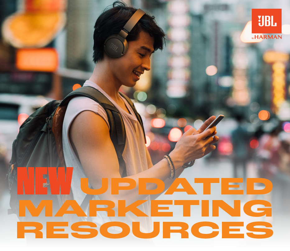 JBL: New Updated Marketing Resources