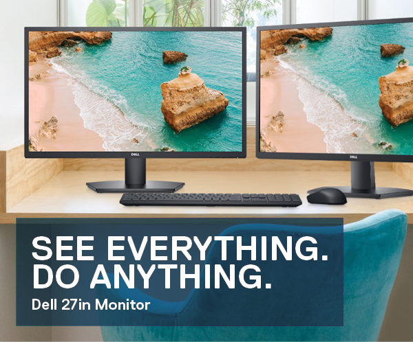 Enjoy the View Dell 27in Monitor