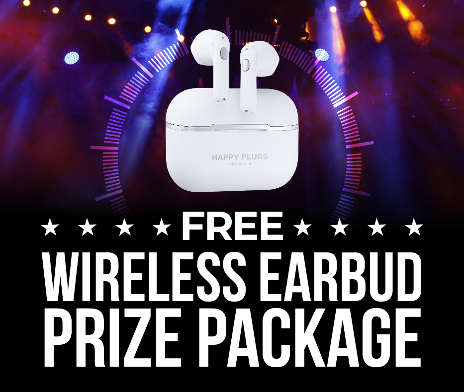 Free Wireless Earbud Prize Package