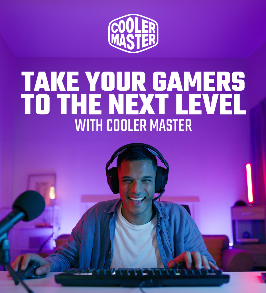 Take your games to the next level with Cooler Master