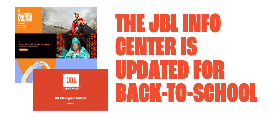 The JBL Info Center is Updated for Back-to-School