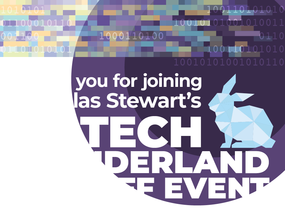 Thank you for joining Douglas Stewart's Edtech Wonderland Kickoff Event