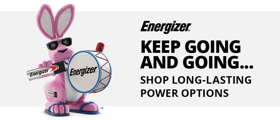 Energizer: Keep Going and Going... Shop Long-lasting Power Options