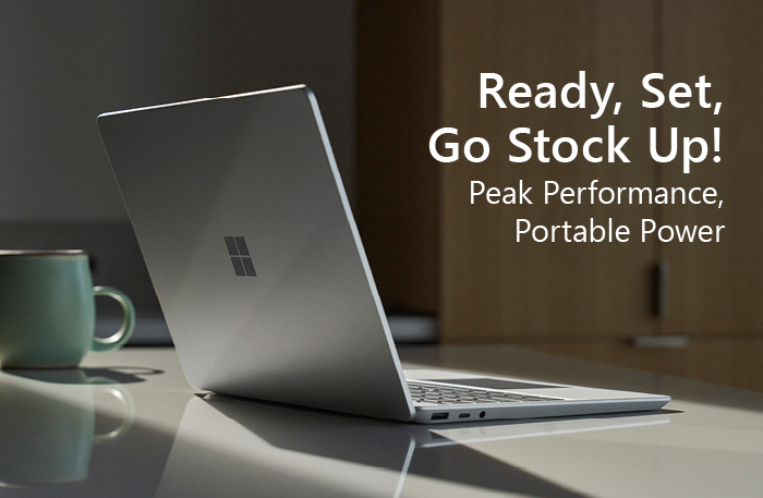 Ready, Set, Go Stock Up! Peak Performance, Portable Power