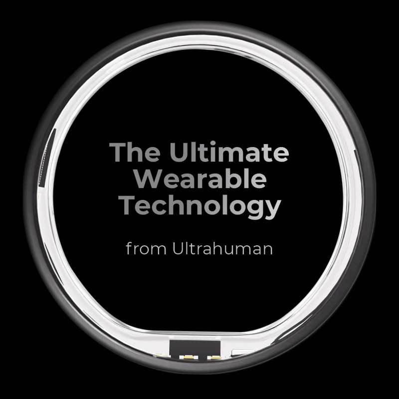 The ultimate wearable technology from ultrahuman.